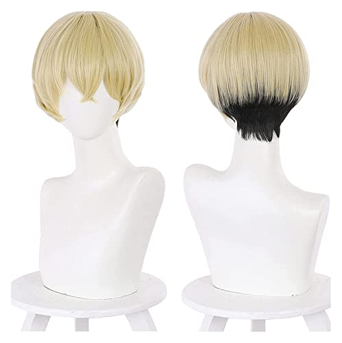 WELLHY Cosplay Perücke Anime Tokyo Revengers Chifuyu Matsuno Cosplay Perücke Hitzebeständiges Kunsthaar Karneval Halloween Party Requisiten for Coser WELLHY Cosplay Perücke Anime Tokyo Revengers Chifuyu Matsuno Cosplay Perücke Hitzebeständiges Kunsthaar Karneval Halloween Party Requisiten for Coser von WELLHY