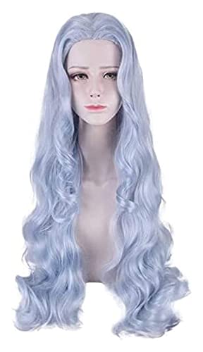 WELLHY Cosplay Perücke Cosplay Perücken My Hero Academia Eri Silber Gerade Baku no Hero Midoriya Shoto Freund Cosplay Perücken 80cm FLYAND for Coser von WELLHY