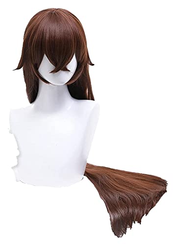 WELLHY Cosplay Perücke Genshin Impact Cosplay Perücke Bernstein gewellt Perücke Cosplay Anime Cosplay Perücken hitzebeständige synthetische Perücken Halloween for Coser von WELLHY
