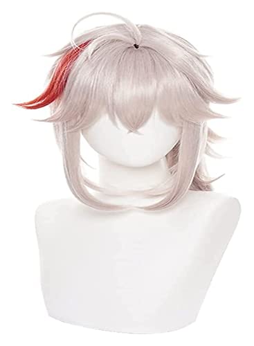 WELLHY Cosplay Perücke Genshin Impact Perücke Anime Cosplay Kaedehara Kazuha Perücke mit gratis Perückenkappe for Halloween Party Karneval Nachtleben Konzerte Hochzeiten for Coser von WELLHY