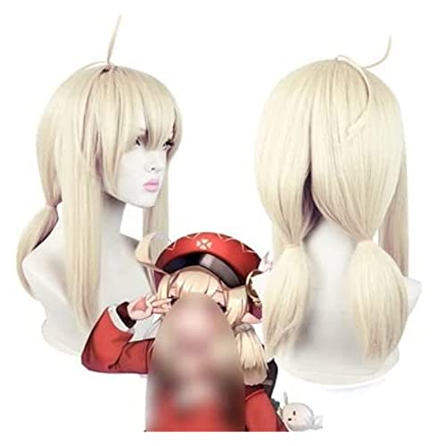 WELLHY Cosplay Perücke Genshin Impact Perücke Anime Cosplay Klee Perücke Doppelte Pferdeschwanzpeitsche Hellbeige Perücke mit Gratis Perückenkappe for Halloween Party Karneval Nachtleben Konzerte Hoch WELLHY Cosplay Perücke Genshin Impact Perücke Anime Cosplay Klee Perücke Doppelte Pferdeschwanzpeitsche Hellbeige Perücke mit Gratis Perückenkappe for Halloween Party Karneval Nachtleben Konzerte Hoch von WELLHY