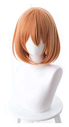 WELLHY Cosplay-Perücke Gotoubun no Hanayome Yotsuba Nakano Cosplay-Perücken 30 cm kurzes hitzebeständiges Kunsthaar Perucas Cosplay-Perücke for Coser von WELLHY
