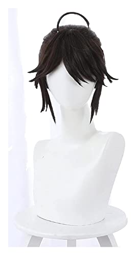 WELLHY Cosplay Perücke Identity V Luca Balsa Perücke Cosplay Kostüm Kurzer Pferdeschwanz Kunsthaar Perücken for Party Karneval Rollenspiele Halloween for Coser von WELLHY
