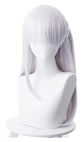 WELLHY Cosplay Perücke Spiel FGO Fate Grand Order Assassin Kama Cosplay Perücken Hitzebeständige Synthetische Perücke Haare Halloween Party Frauen Cosplay Perücken 60 cm for Coser von WELLHY