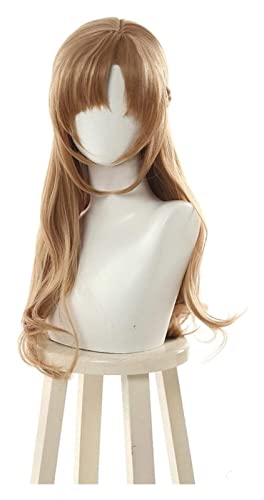 WELLHY Cosplay Perücke Two Hit Mom Mamako Oosuki Cosplay Perücke Cosplay Perücken Zopf Perücken Haar Hitzebeständige Synthetische Perücke Perucas for Coser von WELLHY