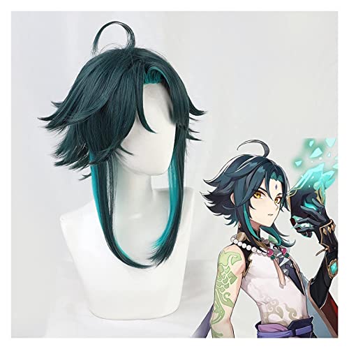 WELLHY Game Genshin Impact Venti Kaeya Noelle Kong Ying Cosplay Wigs A Coser Wig (Color : A) (Color : I) von WELLHY