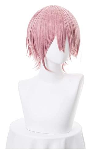WELLHY Gotoubun no Hanayome Ichika Nakano Cosplay Perücken 30cm Kurzes Glattes Synthetisches Haar Perucas Cosplay Perücke + Perückenkappe Coser Perücke von WELLHY