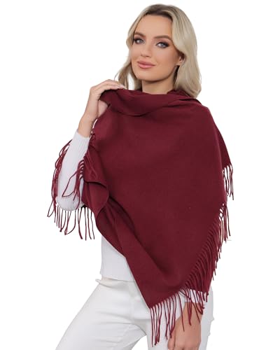 WELROG 200x70cm Schal Damen Winter - Warm Pashmina Schals und Tücher Scarf Winterschal von WELROG
