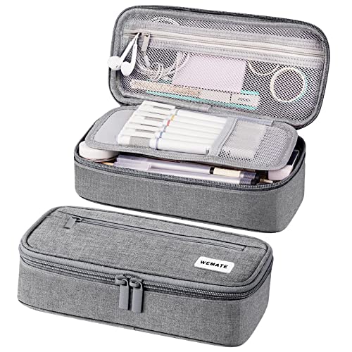 WEMATE Federmäppchen Federtaschen Mäppchen Etui Stifte 5 Fach, Große Kapazität Pencil Case Großes Federmäppchen Tasche Halter Schreibwaren Zippered Desk Organizer WEMATE Federmäppchen Federtaschen Mäppchen Etui Stifte 5 Fach, Große Kapazität Pencil Case Großes Federmäppchen Tasche Halter Schreibwaren Zippered Desk Organizer von WEMATE