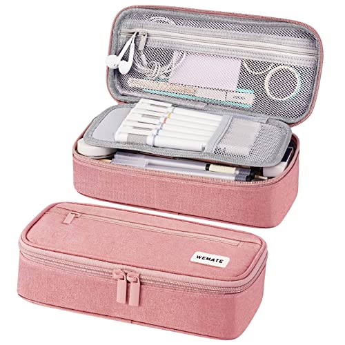 WEMATE Federmäppchen Federtaschen Mäppchen Etui Stifte 5 Fach, Große Kapazität Pencil Case Großes Federmäppchen Tasche Halter Schreibwaren Zippered Desk Organizer WEMATE Federmäppchen Federtaschen Mäppchen Etui Stifte 5 Fach, Große Kapazität Pencil Case Großes Federmäppchen Tasche Halter Schreibwaren Zippered Desk Organizer von WEMATE