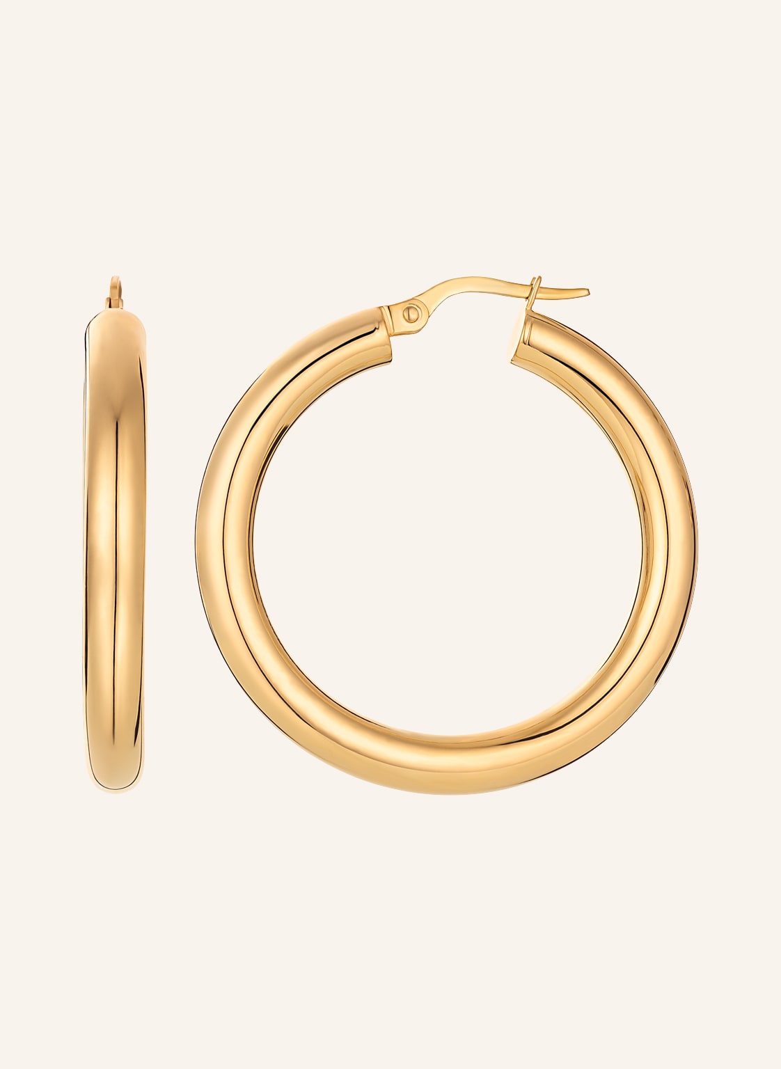 Wempe Fine Jewelry Creole Basics gold von WEMPE