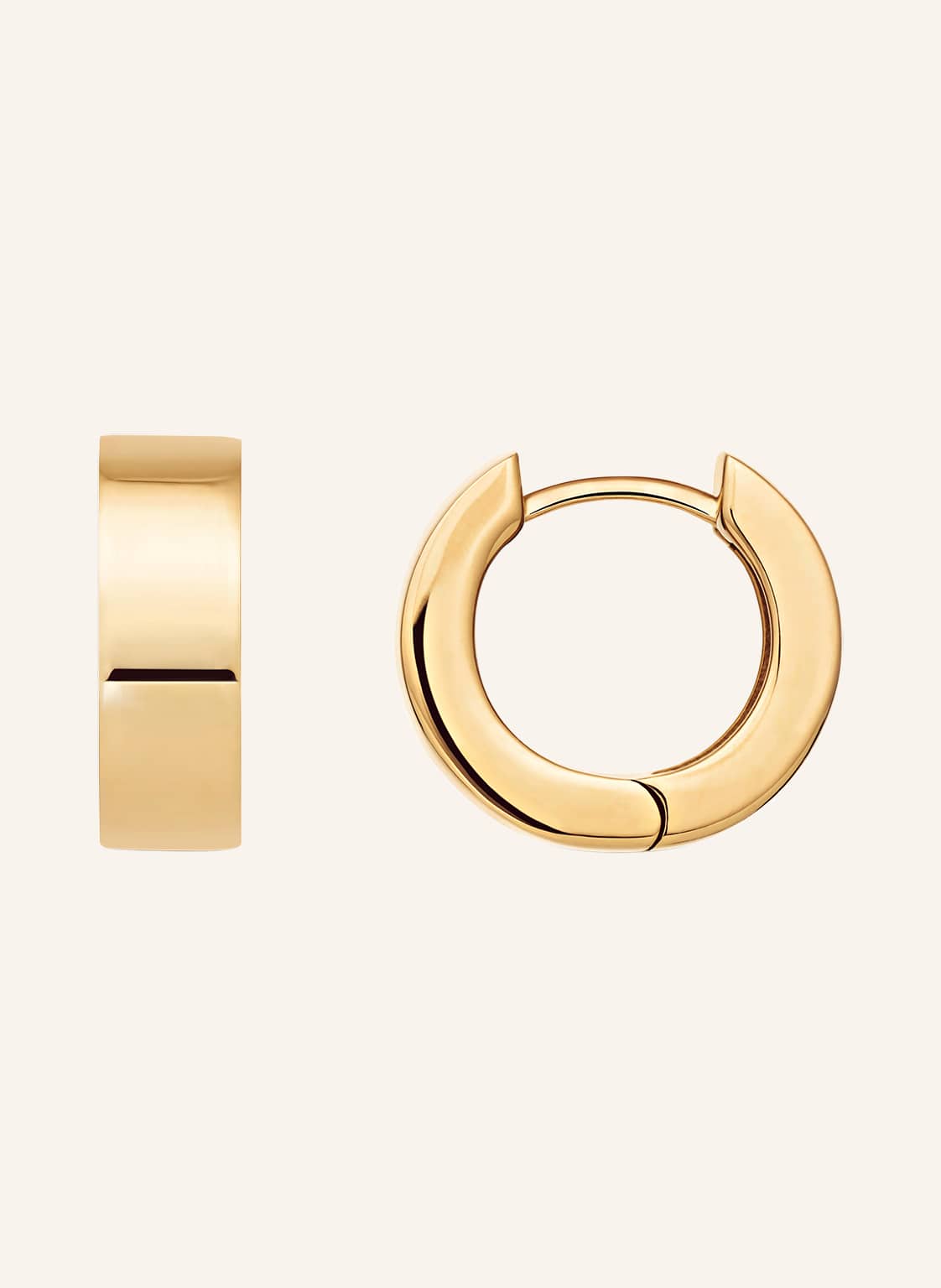 Wempe Fine Jewelry Creole Basics gold von WEMPE