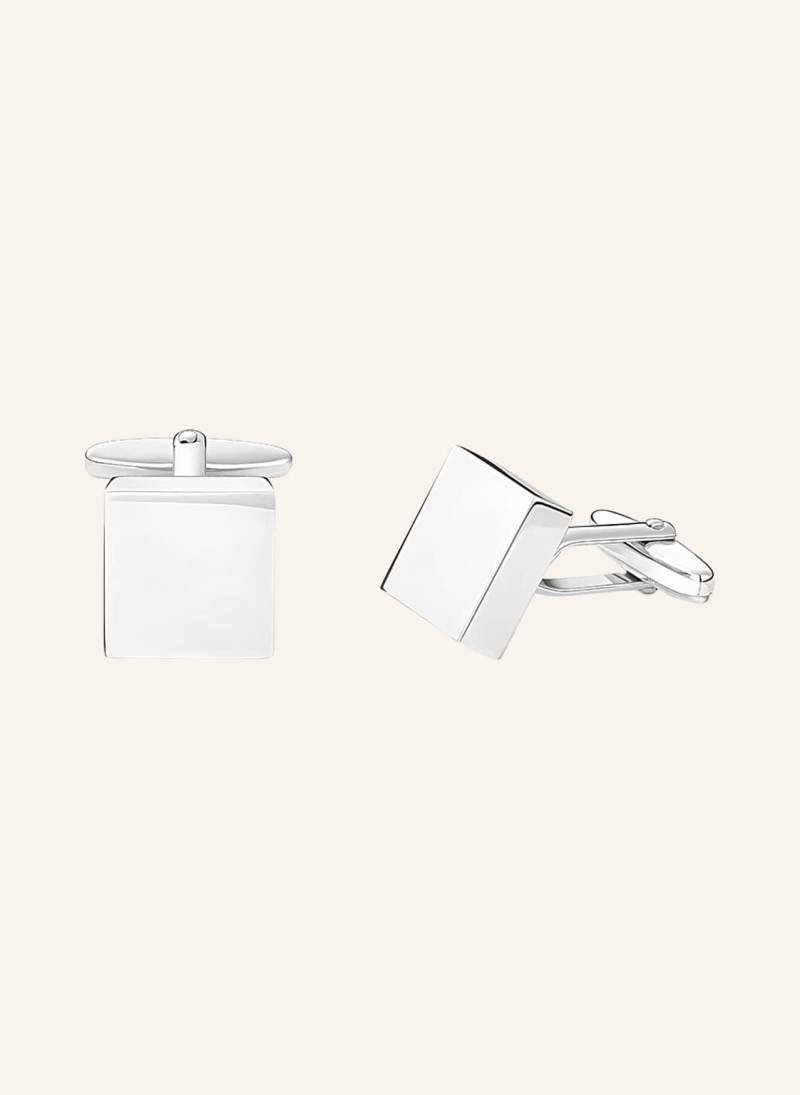 Wempe Fine Jewelry Manschettenknöpfe Basics silber von WEMPE
