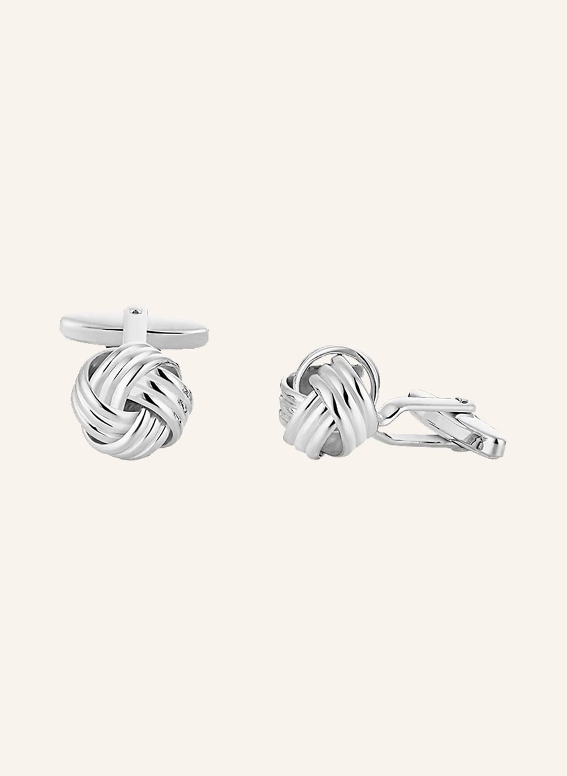Wempe Fine Jewelry Manschettenknöpfe Basics silber von WEMPE