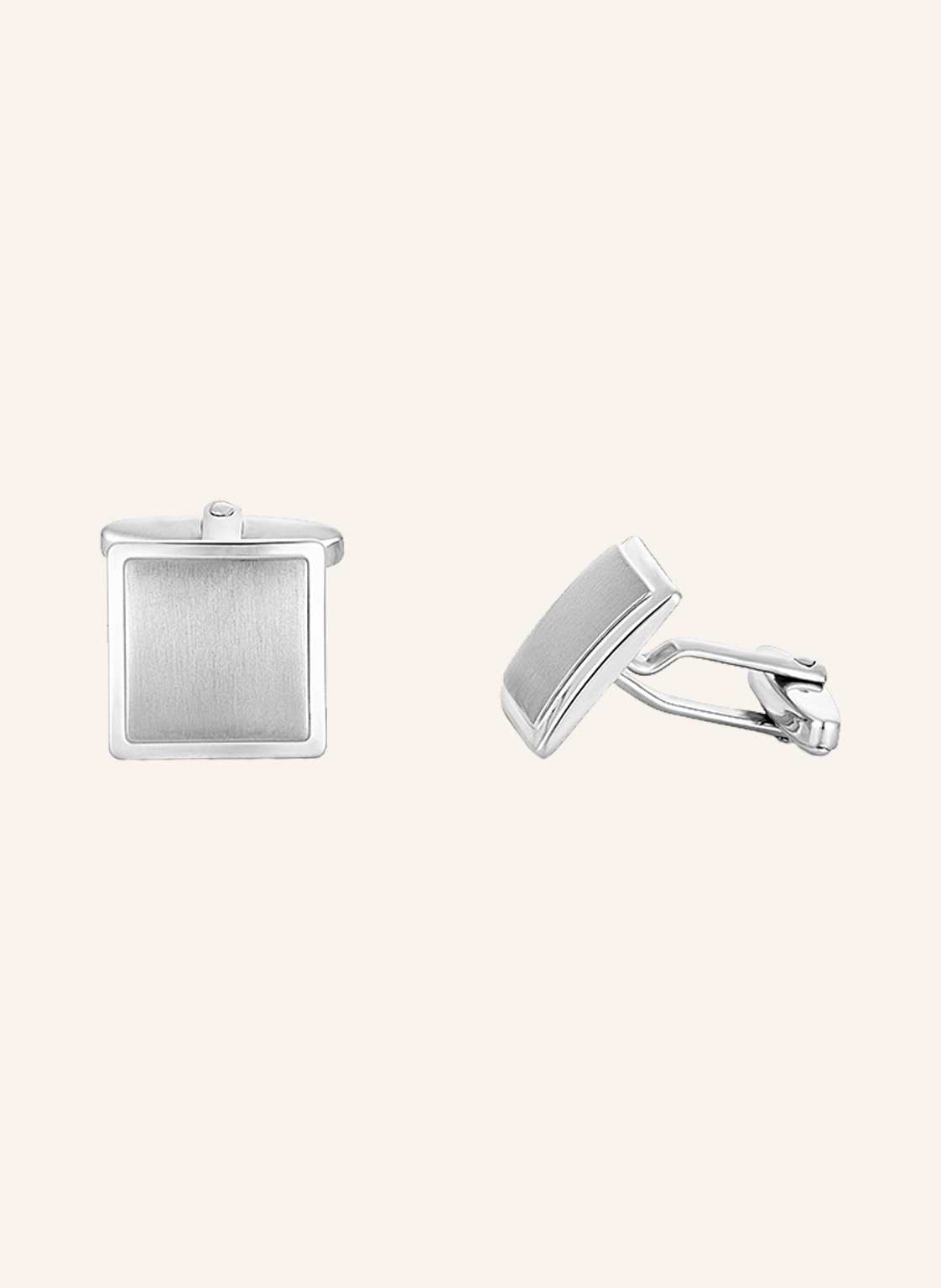 Wempe Fine Jewelry Manschettenknöpfe Basics silber von WEMPE
