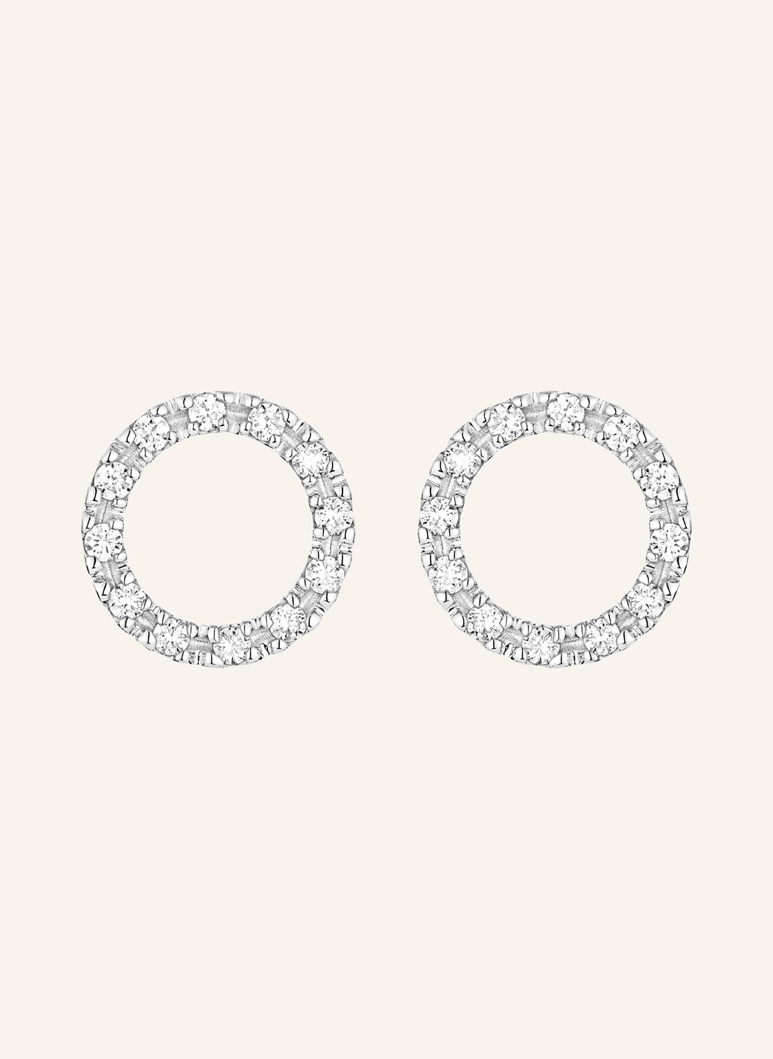 Wempe Fine Jewelry Ohrringe Minimalism silber Wempe Fine Jewelry Ohrringe Minimalism silber von WEMPE