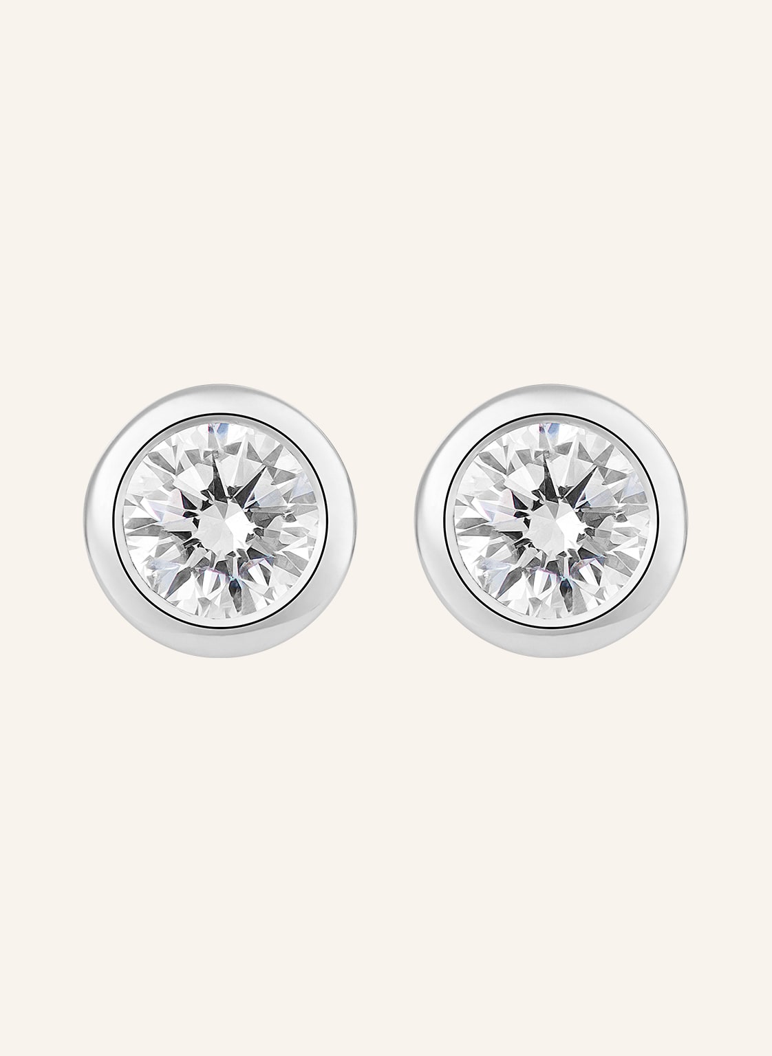 Wempe Fine Jewelry Ohrringe One silber Wempe Fine Jewelry Ohrringe One silber von WEMPE
