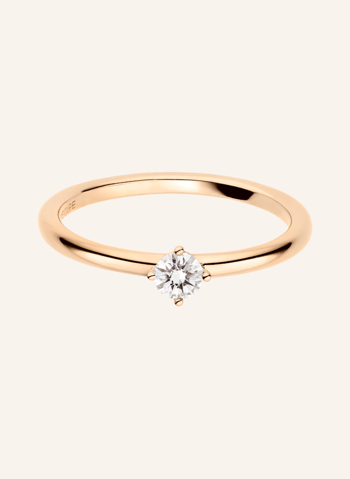Wempe Ring One Promise By Wempe Classics rosegold von WEMPE