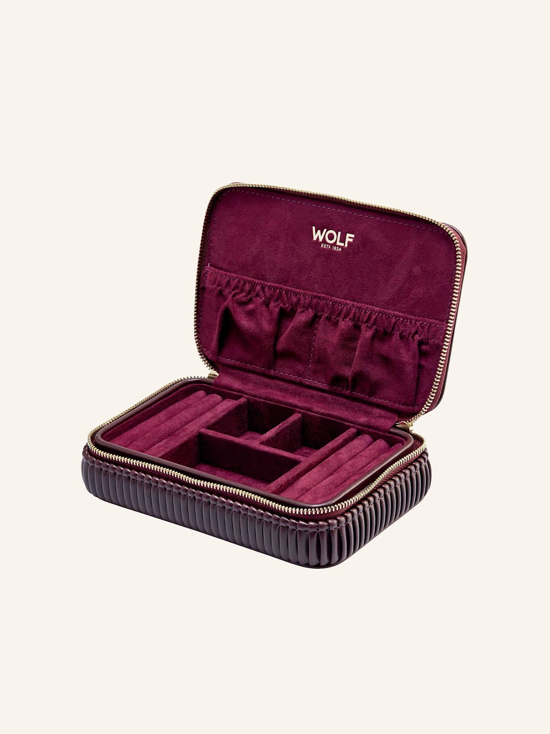 Wempe Wolf Travel Etui Mini rot von WEMPE