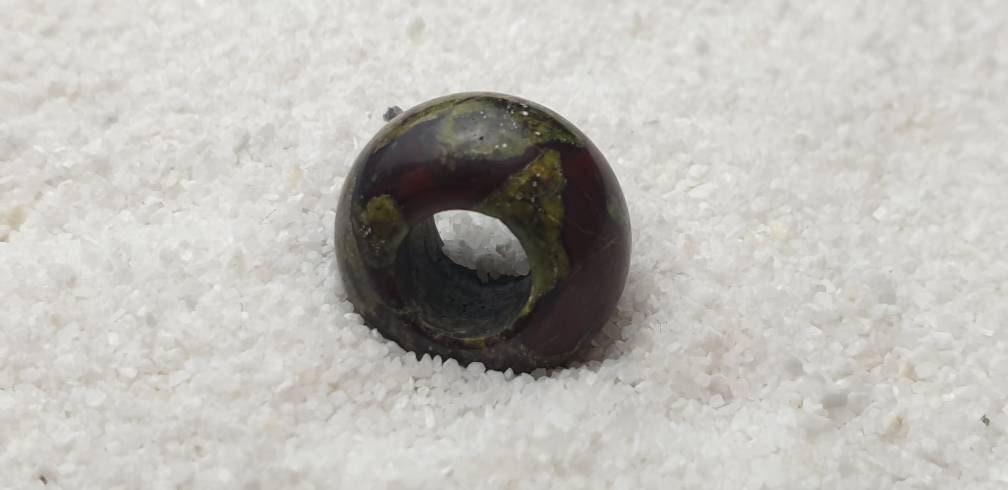 Drachenblutstein Naturstein Dreadschmuck/Dread Perle Flecht Aus Drachenblutstein Drachenblutstein Naturstein Dreadschmuck/Dread Perle Flecht Aus Drachenblutstein von WENDIGOberlin