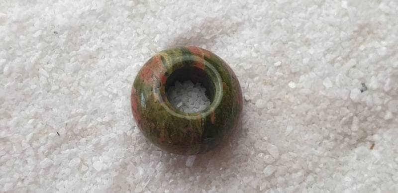 Little Unakite Naturstein Dreadschmuck/Dread Perle Flecht Aus Granit Gestein Little Unakite Naturstein Dreadschmuck/Dread Perle Flecht Aus Granit Gestein von WENDIGOberlin
