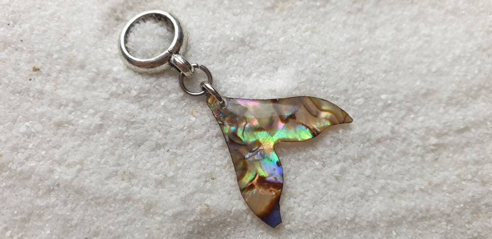 Mermaids & Pirates/Fluke Dreadschmuck Dread Perle Flecht Mit Perlmutt-Anhänger von WENDIGOberlin