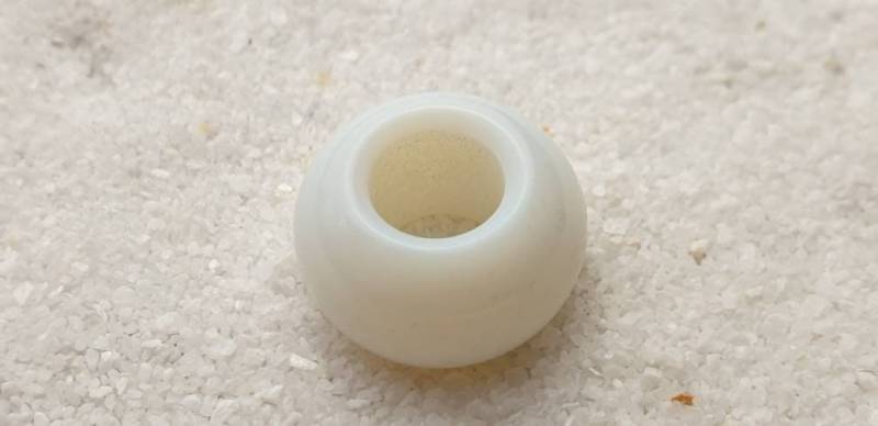 Porzellan Opalith Großloch Perlen, Dreadschmuck/Dread Perle Flecht Aus Halbtransparentem Composit Gestein Porzellan Opalith Großloch Perlen, Dreadschmuck/Dread Perle Flecht Aus Halbtransparentem Composit Gestein von WENDIGOberlin