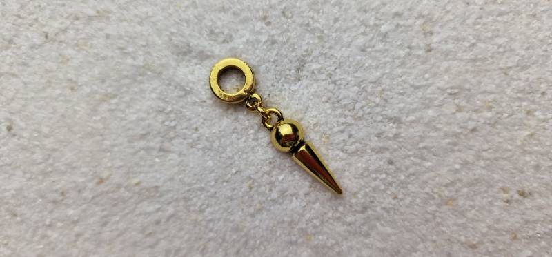 Spike Metall Dreadschmuck/Dread Perle Flecht Mit Piercing Anhänger von WENDIGOberlin