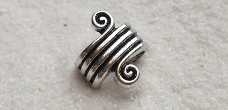 Tempelschmuck Hekate Metall Dreadschmuck/Dread Perle Flecht Extrabreit Mit Spirale Für Große Dreads Tempelschmuck Hekate Metall Dreadschmuck/Dread Perle Flecht Extrabreit Mit Spirale Für Große Dreads von WENDIGOberlin
