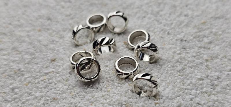 Thor Basic Ringperlen Metall Dreadschmuck/Dread Perlen Flecht Set Mit 10 Stück Thor Basic Ringperlen Metall Dreadschmuck/Dread Perlen Flecht Set Mit 10 Stück von WENDIGOberlin