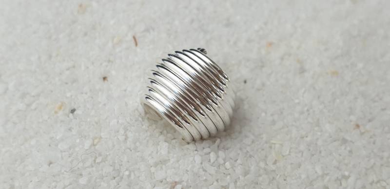 Wire Beads 12x10mm Großloch Perlen Metall Dreadschmuck/Dread Perlen Flecht Aus Draht, Einzeln Oder Als Set Mit 5 Stück von WENDIGOberlin