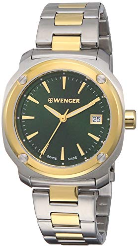 WENGER DamenArmbanduhr Analog Quarz Edelstahl 01.1121.108 von WENGER