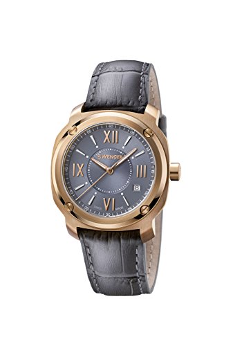 WENGER DamenArmbanduhr Analog Quarz Leder 01.1121.111 von WENGER