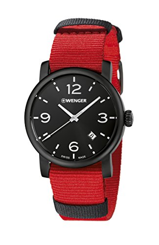 WENGER Herren-Armbanduhr WENGER URBAN METROPOLITAN 60.1041.132 Analog Quarz Leder WENGER URBAN METROPOLITAN 60.1041.132 von WENGER