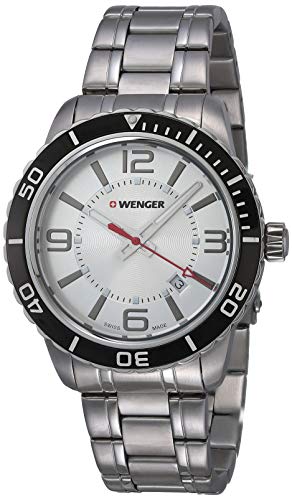 WENGER HerrenArmbanduhr Analog Quarz Edelstahl 01.0851.119 von WENGER