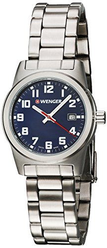 Wenger DamenArmbanduhr Analog Quarz Edelstahl 01.0411.125 von WENGER