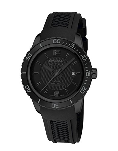 Wenger Unisex-Armbanduhr 01.0851.126 ROADSTER BLACK NIGHT Analog Quarz Kautschuk 01.0851.126 ROADSTER BLACK NIGHT Wenger Unisex-Armbanduhr 01.0851.126 ROADSTER BLACK NIGHT Analog Quarz Kautschuk 01.0851.126 ROADSTER BLACK NIGHT von WENGER