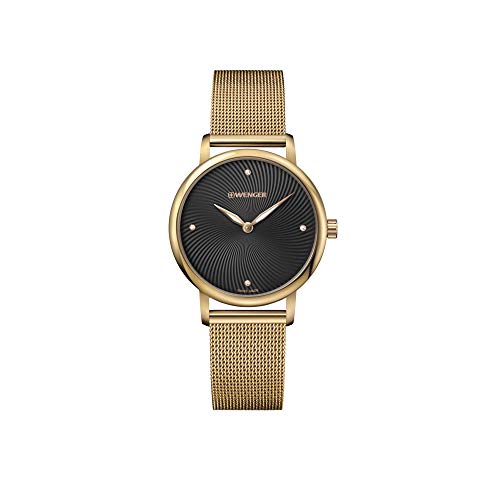 Wenger Unisex ErwachseneArmbanduhr Analog Quarz Edelstahl 01.1721.102 Wenger Unisex ErwachseneArmbanduhr Analog Quarz Edelstahl 01.1721.102 von WENGER