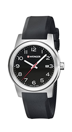 Wenger Unisex ErwachseneArmbanduhr Analog Quarz Silikon 01.0441.144 Wenger Unisex ErwachseneArmbanduhr Analog Quarz Silikon 01.0441.144 von WENGER