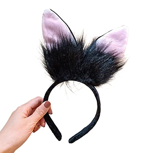 Mädchen-Haarspangen, schönes Stirnband, Tierohr, Streo-Haarnadel, Gothic-Cartoon-Ohr-Design, Haarnadeln für Kinder, Halloween, Cosplay, Stirnbänder für Damen, Cosplay, Stirnband, Ohr, Halloween, von WENGU