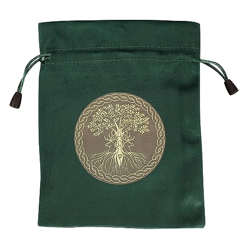 WENGU Beutel mit Kordelzug, Biber, Schmuck, Würfel, Brettspiel, Karten, Hochzeit, Geschenke, Verpackung, Tarot-Aufbewahrungstasche, mystische Tarot-Tasche, a von WENGU