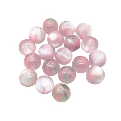 WENH 10/12/16mm Harz Bunte Runde Perlen for Handgemachte Armband/Ohrring/Halskette DIY Teile. schmuck Erkenntnisse & Komponenten(Dark Grey,10mm 1000pcs) von WENH