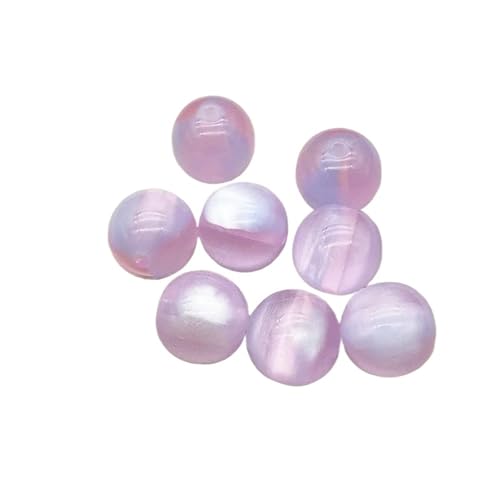 WENH 10/12/16mm Harz Bunte Runde Perlen for Handgemachte Armband/Ohrring/Halskette DIY Teile. schmuck Erkenntnisse & Komponenten(Dark green,16mm 200pcs) von WENH