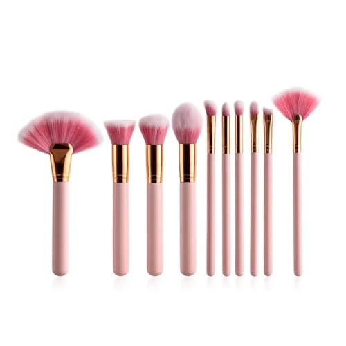 WENH 10-teiliges Make-up-Pinsel-Set for Lidschatten, Foundation, Concealer, Blending Cosmetics, Make-up-Pinsel, Beauty-Tools WENH 10-teiliges Make-up-Pinsel-Set for Lidschatten, Foundation, Concealer, Blending Cosmetics, Make-up-Pinsel, Beauty-Tools von WENH
