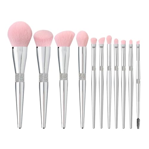 WENH 11 Teile/satz Diamant Make-Up Pinsel Set Powder Foundation Lidschatten Brauen Wimpern Kosmetik Pinsel Schönheit Werkzeuge(Type 1) von WENH