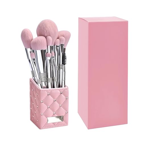 WENH 11 Teile/satz Diamant Make-Up Pinsel Set Powder Foundation Lidschatten Brauen Wimpern Kosmetik Pinsel Schönheit Werkzeuge(Type 2) von WENH