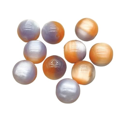 WENH 12mm 500 stücke Harz Katzenaugen-Effekt Runde Perlen for Handgemachte Ohrring/Halskette DIY Teile. schmuck Erkenntnisse & Komponenten(7) von WENH