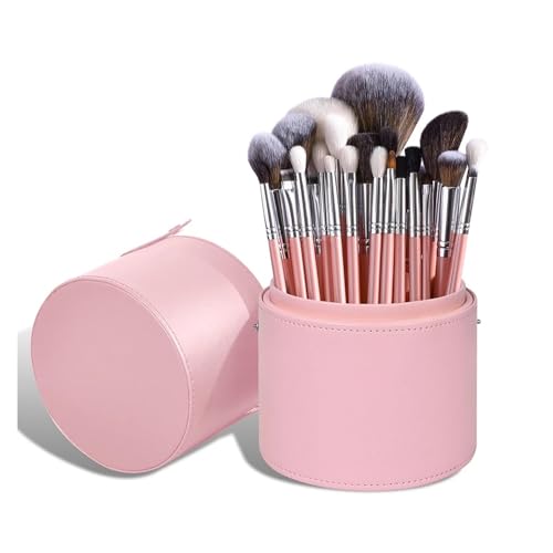 WENH 16/26-teiliges professionelles Blending-Make-up-Pinsel-Set for Foundation, Concealer, Lidschatten, Puder, Rouge, Kosmetikpinsel, Make-up-Schönheitswerkzeug(26 pcs with bucket) von WENH