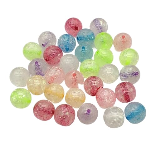 WENH 16mm 200 stücke Harz Pailletten Wirkung Runde Perlen for Handgemachte Ohrring/Halskette DIY Teile. schmuck Erkenntnisse & Komponenten von WENH