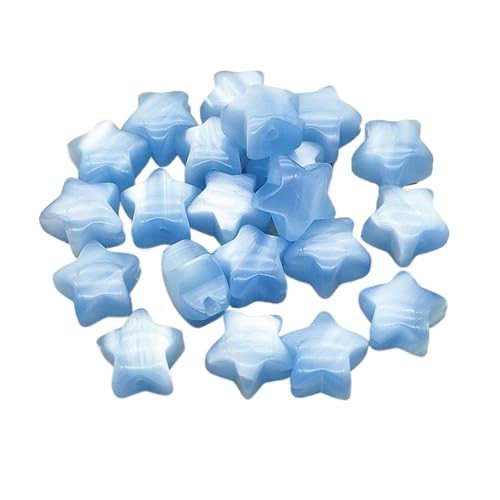 WENH 16x17mm 200 stücke Harz Katzenaugen-effekt Stern Perlen for Handgemachte Ohrring/Halskette DIY Teile. schmuck Erkenntnisse & Komponenten(Blue) von WENH